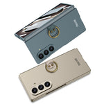 Custodia per telefono GKK integrata ultra sottile in PC con copertura completa e anello di supporto, For Galaxy Z Fold8 Ultra 5G, For Samsung Galaxy Z Fold7 5G