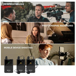 Microfono lavalier wireless DEBRA DV-01 UHF 50m