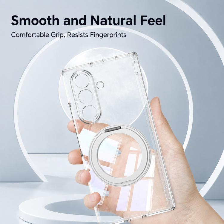 Custodia per telefono GKK con cerniera magnetica integrata in PC e supporto girevole., For Galaxy Z Fold8 Ultra 5G, For Samsung Galaxy Z Fold7 5G