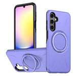 Supporto girevole in metallo, custodia ibrida per telefono MagSafe in TPU e PC., For Samsung Galaxy A36 5G, For Samsung Galaxy A25 4G / 5G, For Samsung Galaxy A55 5G / A35 5G
