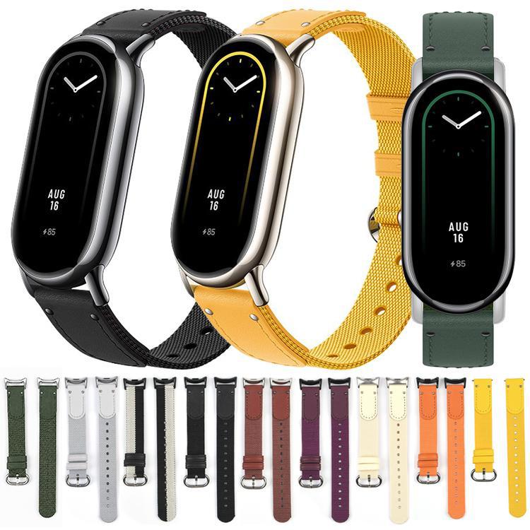 Cinturino per orologio in nylon intrecciato xDfind, For Xiaomi Smart Band 10 / 9 / 8