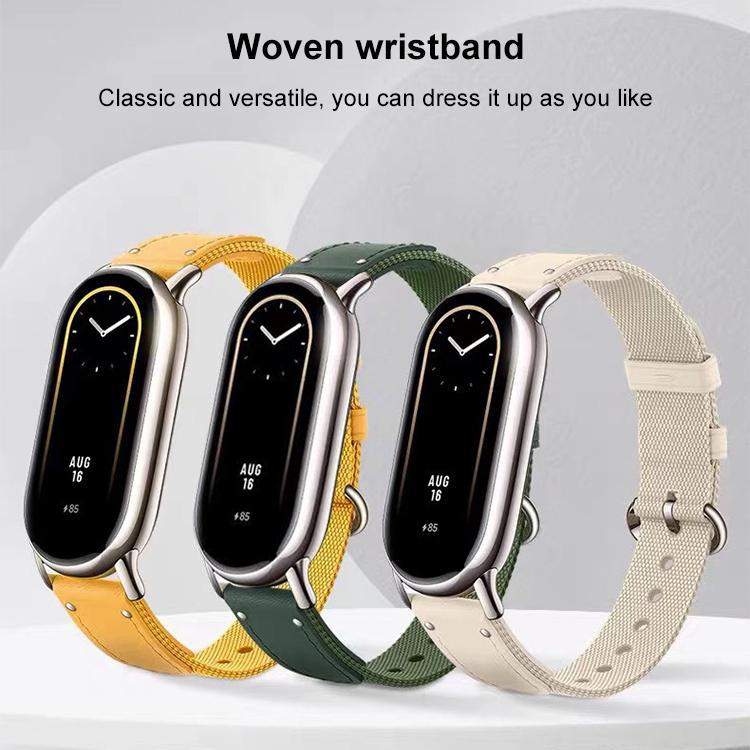 Cinturino per orologio in nylon intrecciato xDfind, For Xiaomi Smart Band 10 / 9 / 8