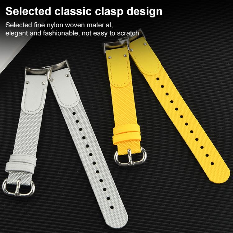 Cinturino per orologio in nylon intrecciato xDfind, For Xiaomi Smart Band 10 / 9 / 8