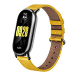 Cinturino per orologio xDfind in pelle con trama a quadri, For Xiaomi Smart Band 10 / 9 / 8