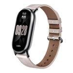 Cinturino per orologio xDfind in pelle con trama a quadri, For Xiaomi Smart Band 10 / 9 / 8