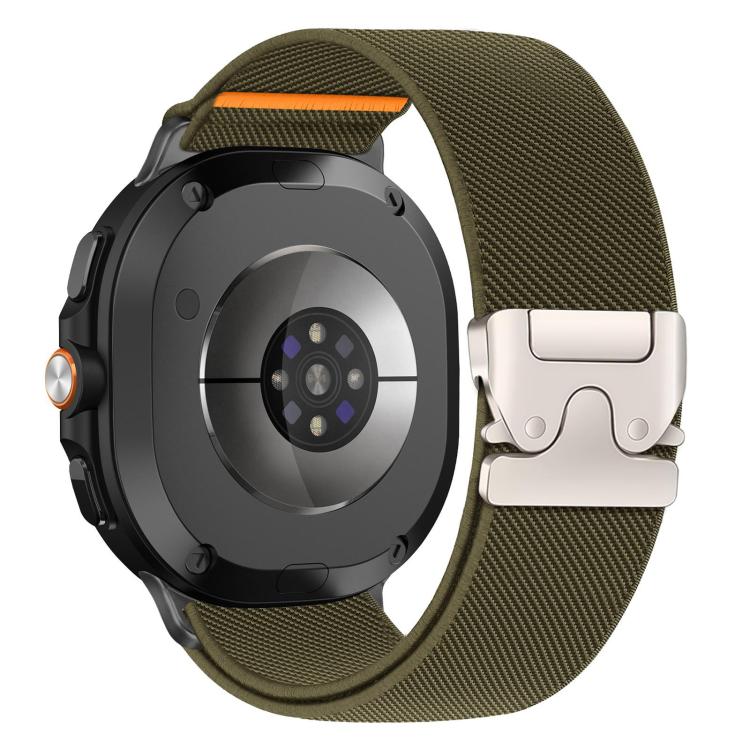 Cinturino per orologio in nylon elasticizzato con fibbia a paracadute xDfind, For Samsung Galaxy Watch8 / Watch8 Classic