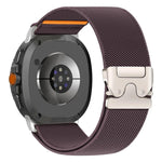Cinturino per orologio in nylon elasticizzato con fibbia a paracadute xDfind, For Samsung Galaxy Watch8 / Watch8 Classic