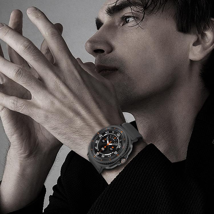 Cinturino per orologio in nylon elasticizzato con fibbia a paracadute xDfind, For Samsung Galaxy Watch8 / Watch8 Classic