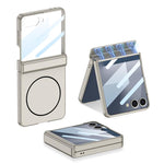 Custodia per telefono GKK con MagSafe integrato e copertura completa magnetica., For Galaxy Z Flip8 5G, For Samsung Galaxy Z Flip7 5G