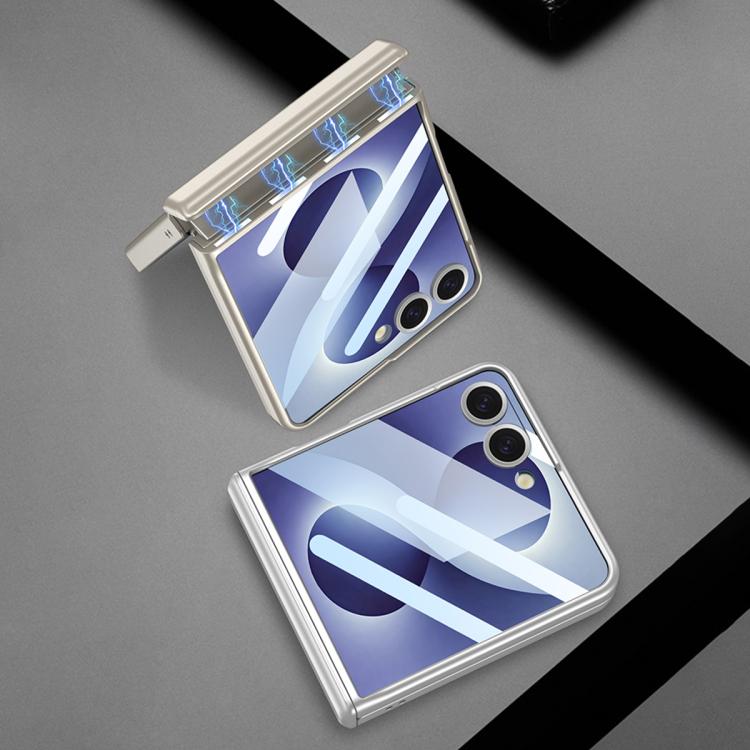 Custodia per telefono GKK con MagSafe integrato e copertura completa magnetica., For Galaxy Z Flip8 5G, For Samsung Galaxy Z Flip7 5G
