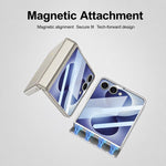 Custodia per telefono GKK con MagSafe integrato e copertura completa magnetica., For Galaxy Z Flip8 5G, For Samsung Galaxy Z Flip7 5G