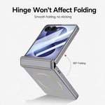 Custodia per telefono GKK con MagSafe integrato e copertura completa magnetica., For Galaxy Z Flip8 5G, For Samsung Galaxy Z Flip7 5G