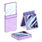Custodia per telefono GKK con MagSafe integrato e copertura completa magnetica., For Galaxy Z Flip8 5G, For Samsung Galaxy Z Flip7 5G