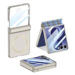 Custodia per telefono GKK con MagSafe integrato e copertura completa magnetica., For Galaxy Z Flip8 5G, For Samsung Galaxy Z Flip7 5G