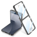 Custodia per telefono GKK con copertura completa e finitura Phantom Electroplating integrata., For Galaxy Z Flip8 5G, For Samsung Galaxy Z Flip7 5G