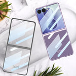 Custodia per telefono GKK con copertura completa e finitura Phantom Electroplating integrata., For Galaxy Z Flip8 5G, For Samsung Galaxy Z Flip7 5G