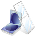 Custodia per telefono GKK con copertura completa e finitura Phantom Electroplating integrata., For Galaxy Z Flip8 5G, For Samsung Galaxy Z Flip7 5G