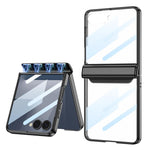 Custodia per telefono GKK con cerniera magnetica integrata e antiurto., For Galaxy Z Flip8 5G, For Samsung Galaxy Z Flip7 5G