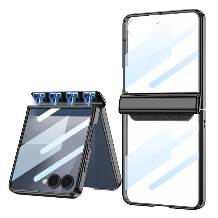 Custodia per telefono GKK con cerniera magnetica integrata e antiurto., For Galaxy Z Flip8 5G, For Samsung Galaxy Z Flip7 5G