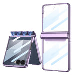 Custodia per telefono GKK con cerniera magnetica integrata e antiurto., For Galaxy Z Flip8 5G, For Samsung Galaxy Z Flip7 5G