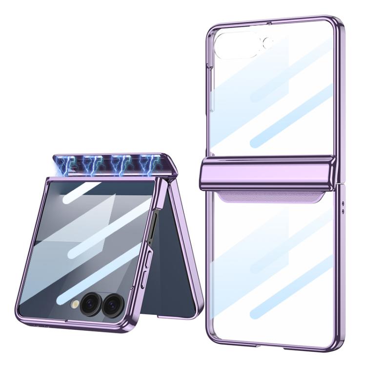 Custodia per telefono GKK con cerniera magnetica integrata e antiurto., For Galaxy Z Flip8 5G, For Samsung Galaxy Z Flip7 5G