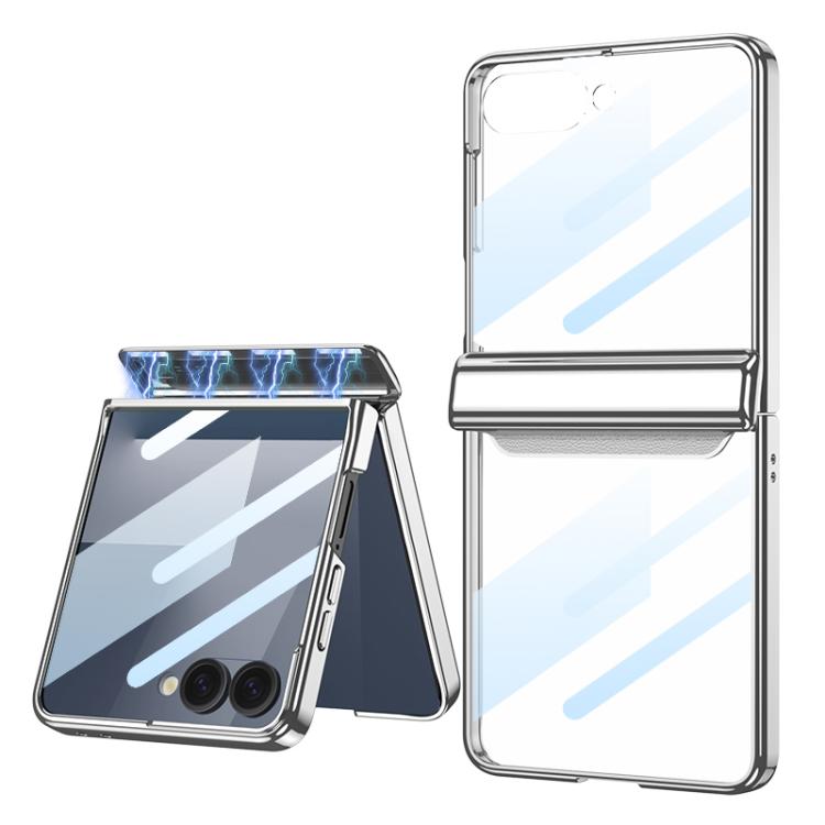Custodia per telefono GKK con cerniera magnetica integrata e antiurto., For Galaxy Z Flip8 5G, For Samsung Galaxy Z Flip7 5G