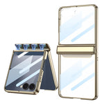Custodia per telefono GKK con cerniera magnetica integrata e antiurto., For Galaxy Z Flip8 5G, For Samsung Galaxy Z Flip7 5G