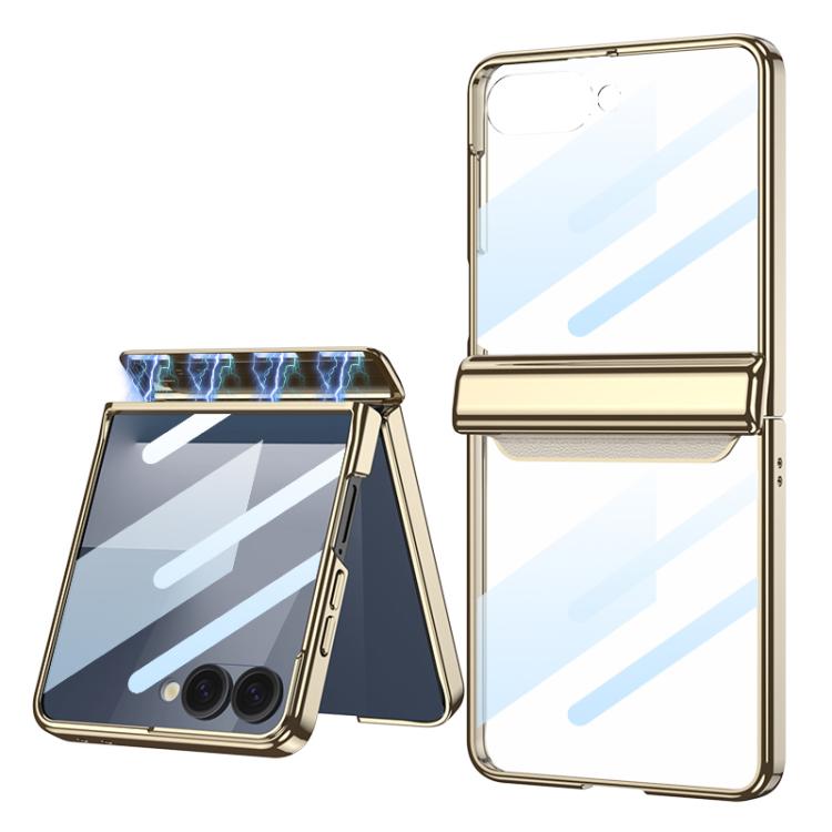 Custodia per telefono GKK con cerniera magnetica integrata e antiurto., For Galaxy Z Flip8 5G, For Samsung Galaxy Z Flip7 5G