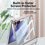 Custodia per telefono GKK con cerniera magnetica integrata e antiurto., For Galaxy Z Flip8 5G, For Samsung Galaxy Z Flip7 5G