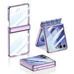 Custodia per telefono GKK con cerniera magnetica integrata e antiurto., For Galaxy Z Flip8 5G, For Samsung Galaxy Z Flip7 5G