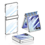 Custodia per telefono GKK con cerniera magnetica integrata e antiurto., For Galaxy Z Flip8 5G, For Samsung Galaxy Z Flip7 5G