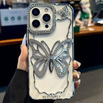 Custodia TPU con farfalla cava per iPhone 15 Plus