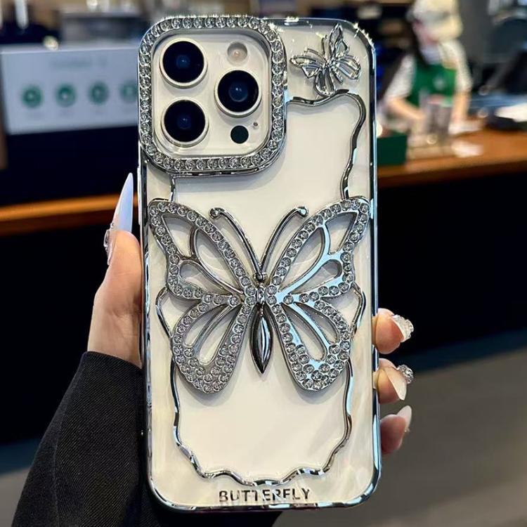 Custodia TPU con farfalla cava per iPhone 15 Plus