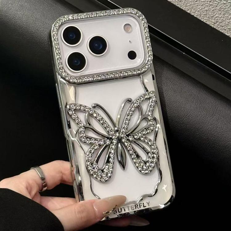 Custodia TPU con farfalla galvanizzata per iPhone 17 e 18