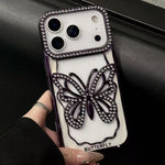 Custodia TPU con farfalla galvanizzata per iPhone 17 e 18