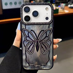Custodia TPU effetto farfalla per iPhone 17 e 18