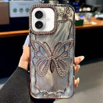 Custodia TPU effetto farfalla per iPhone 17 e 18