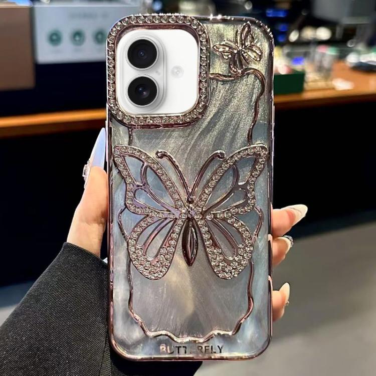 Custodia TPU effetto farfalla per iPhone 17 e 18