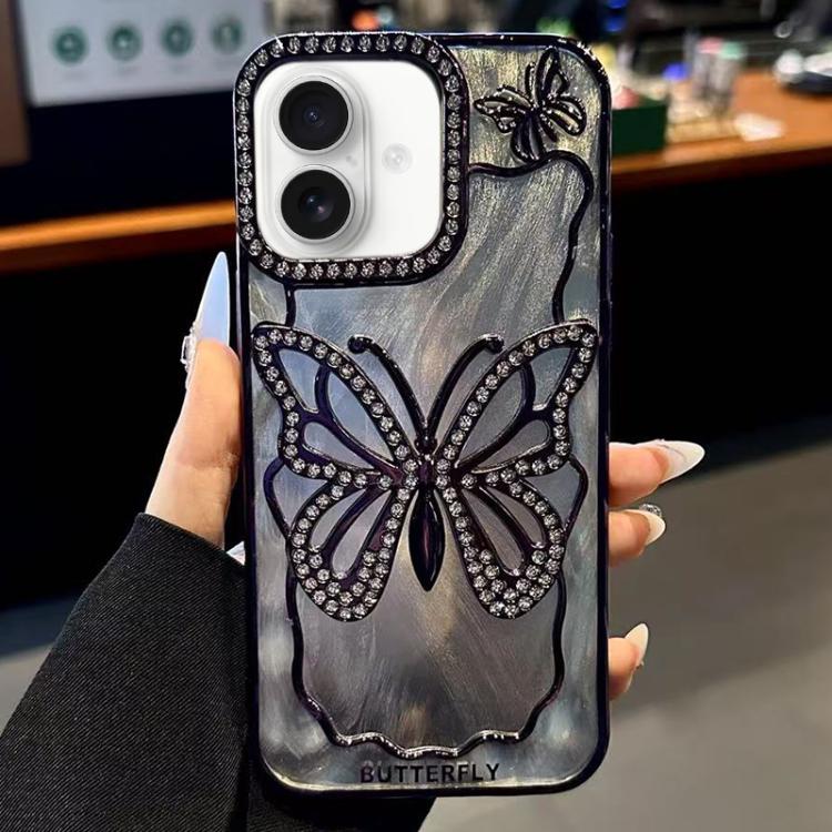 Custodia TPU effetto farfalla per iPhone 17 e 18
