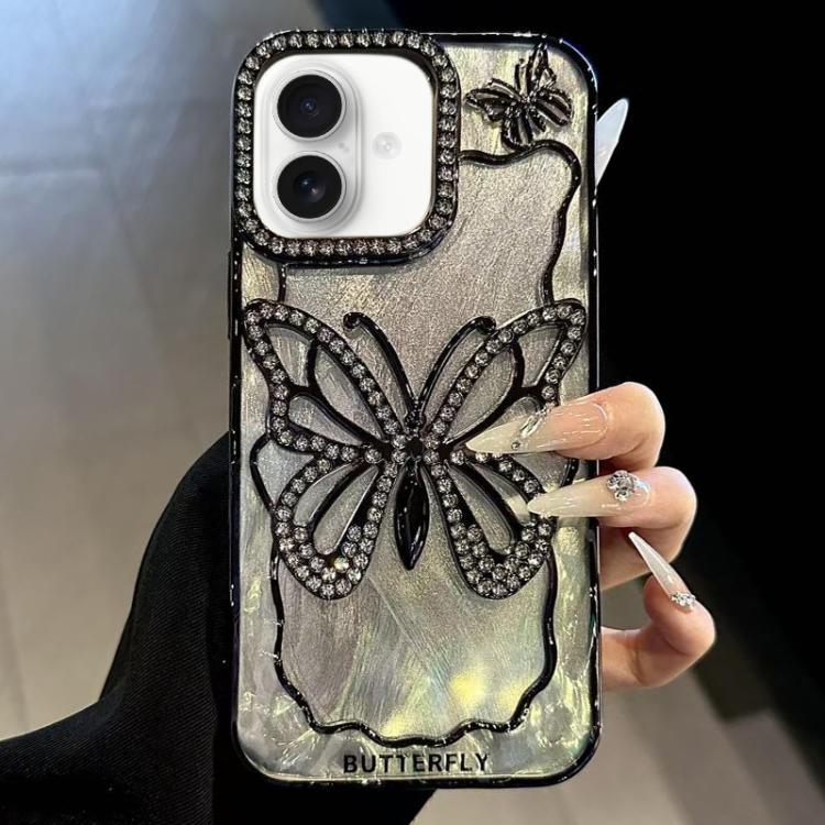 Custodia TPU effetto farfalla per iPhone 17 e 18