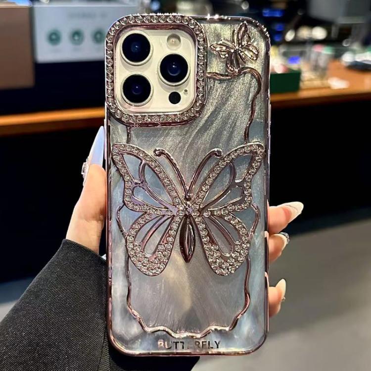 Custodia TPU effetto farfalla per iPhone 15 e 16