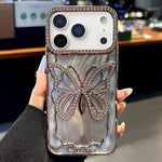 Custodia TPU effetto farfalla per iPhone 17 e 18