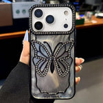 Custodia TPU effetto farfalla per iPhone 17 e 18