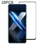 Pellicola in vetro temperato a schermo intero con colla intera da 25 pezzi, For Huawei Enjoy 20 (25 PCS), For Huawei Enjoy 20 Plus 5G (25 PCS), For Huawei Y9a (25 PCS), For Huawei Honor X10 Pro (25 PCS)