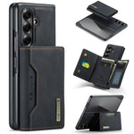 DG.MING Serie M2 Custodia ibrida magnetica per telefono con scomparto multi-carta a 3 ante e cordino lungo, For Galaxy Z Fold8 Ultra 5G, For Galaxy Z Flip8 5G, For Galaxy Z Fold7 5G, For Samsung Galaxy Z Flip7 5G