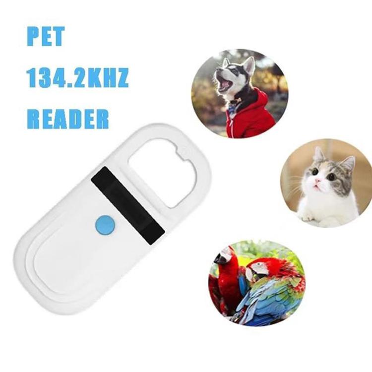 Lettore portatile di chip di identificazione per piccoli animali a 134,2 kHz