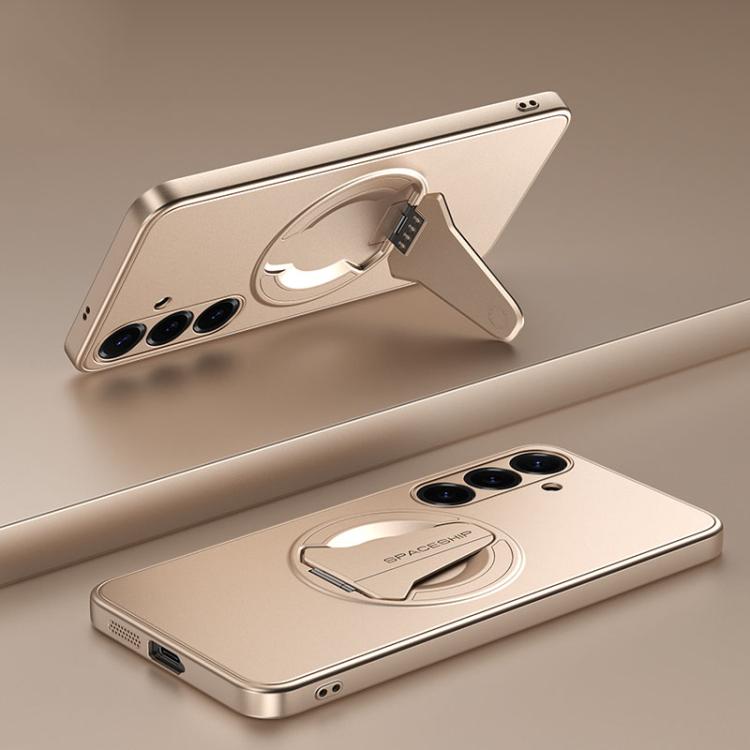 Custodia per telefono pieghevole MagSafe a forma di astronave., For Samsung Galaxy S26+ 5G, For Samsung Galaxy S26 Edge 5G, For Samsung Galaxy S26 Ultra 5G, For Samsung Galaxy S26 5G, For Samsung Galaxy S25 Edge 5G, For Samsung Galaxy S25 5G           ...
