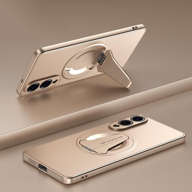 Custodia per telefono pieghevole MagSafe a forma di astronave., For Samsung Galaxy S26+ 5G, For Samsung Galaxy S26 Edge 5G, For Samsung Galaxy S26 Ultra 5G, For Samsung Galaxy S26 5G, For Samsung Galaxy S25 Edge 5G, For Samsung Galaxy S25 5G           ...