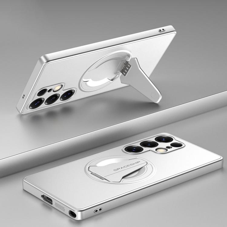 Custodia per telefono pieghevole MagSafe a forma di astronave., For Samsung Galaxy S26+ 5G, For Samsung Galaxy S26 Edge 5G, For Samsung Galaxy S26 Ultra 5G, For Samsung Galaxy S26 5G, For Samsung Galaxy S25 Edge 5G, For Samsung Galaxy S25 5G           ...