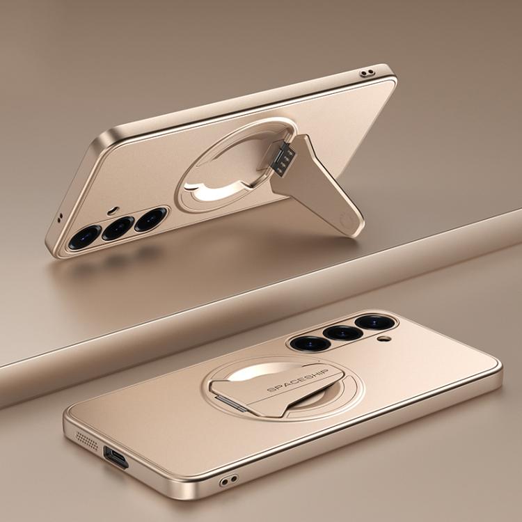 Custodia per telefono pieghevole MagSafe a forma di astronave., For Samsung Galaxy S26+ 5G, For Samsung Galaxy S26 Edge 5G, For Samsung Galaxy S26 Ultra 5G, For Samsung Galaxy S26 5G, For Samsung Galaxy S25 Edge 5G, For Samsung Galaxy S25 5G           ...